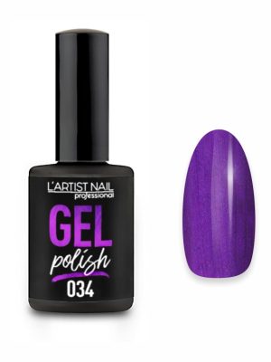 034 gel polish purple metallic 2
