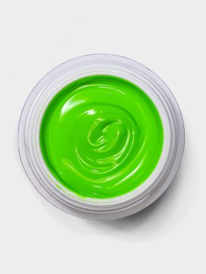 gel paint fluor green